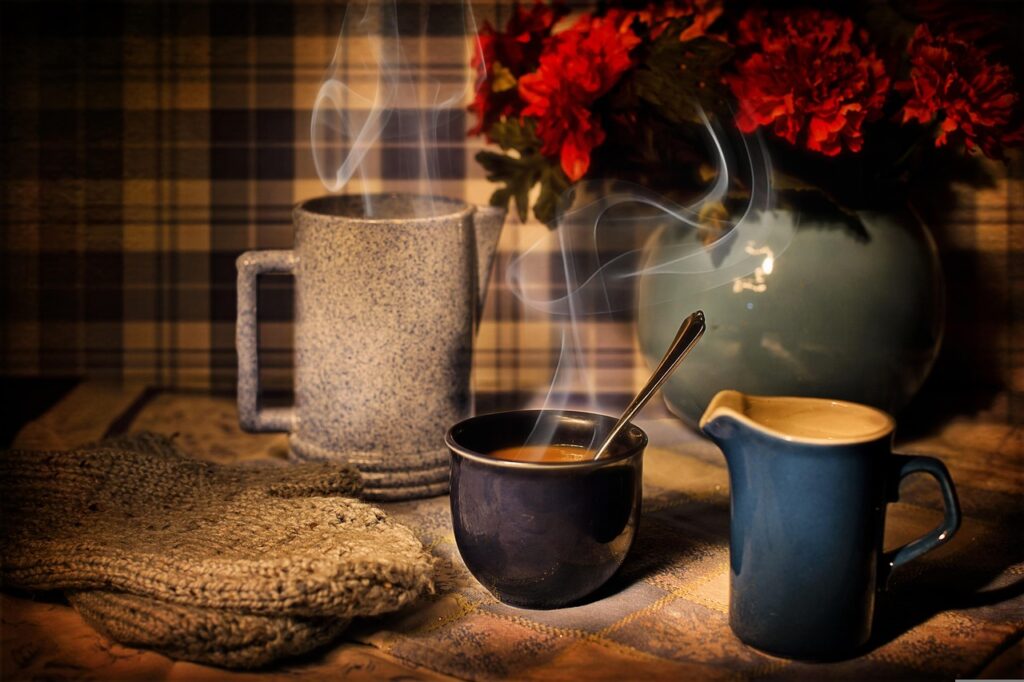 christmas background, mug, coffee, winter, warmth, cozy, cup, drink, hot, warm, coffee cup, home, breakfast