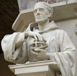 13th-century theologian Roger Bacon, one of the precursors of the Scientific method.